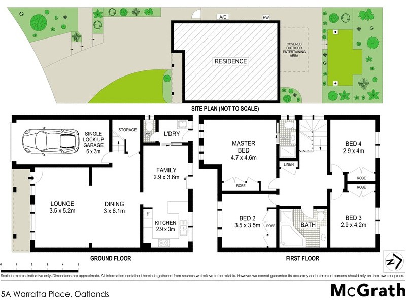 5A Warratta Place, Oatlands NSW 2117 Floorplan