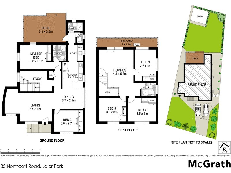 85 Northcott Road, Lalor Park NSW 2147 Floorplan