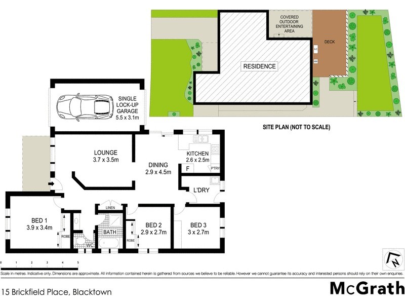 15 Brickfield Place, Blacktown NSW 2148 Floorplan