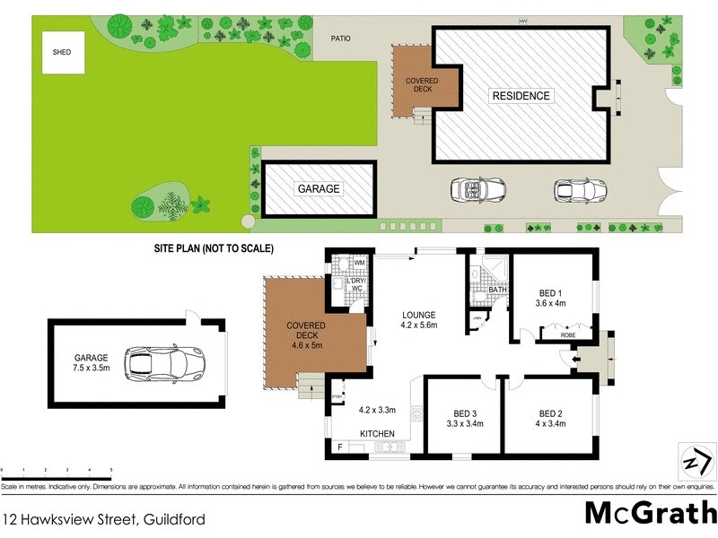 12 Hawksview Street, Guildford NSW 2161 Floorplan