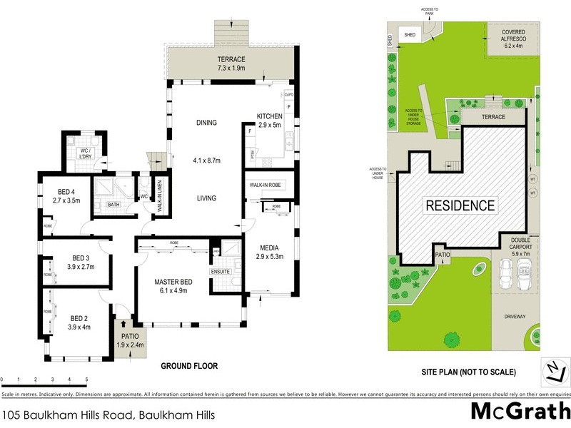 105 Baulkham Hills Road, Baulkham Hills NSW 2153 Floorplan