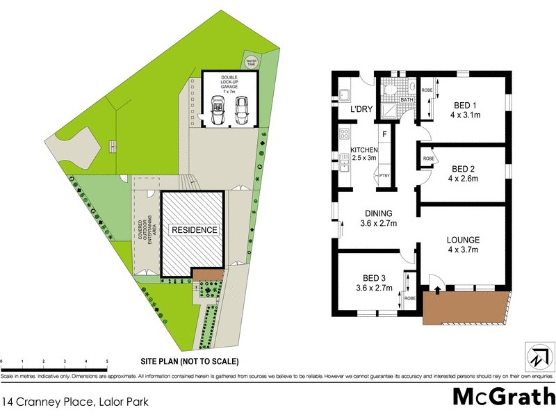 14 Cranney Place, Lalor Park NSW 2147 Floorplan