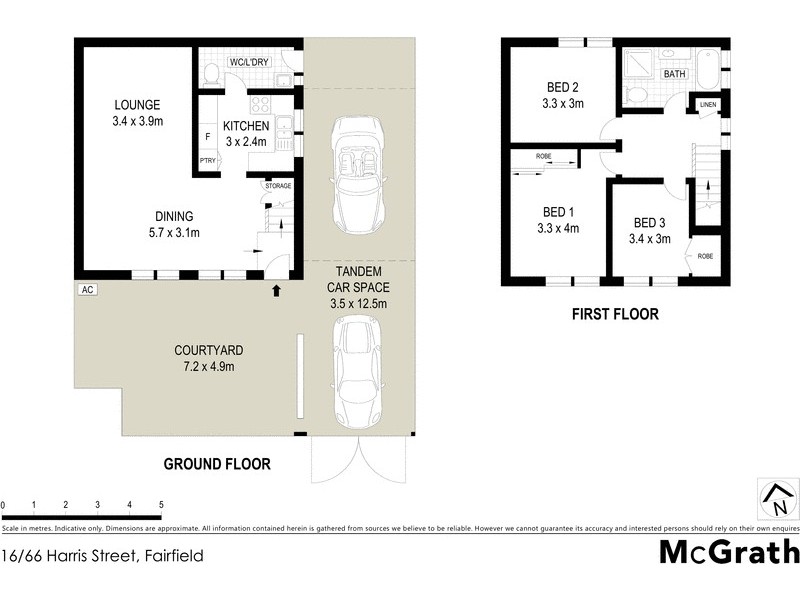 16/66 Harris Street, Fairfield NSW 2165 Floorplan