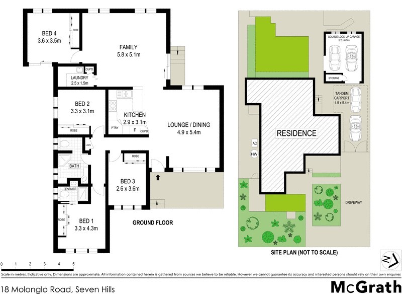 18 Molonglo Road, Seven Hills NSW 2147 Floorplan