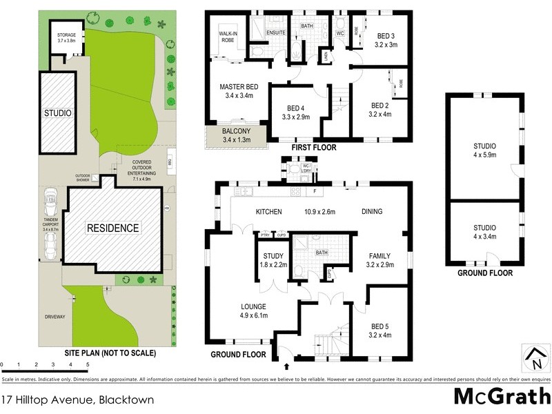 17 Hilltop Avenue, Blacktown NSW 2148 Floorplan