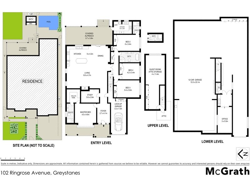 102 Ringrose Avenue, Greystanes NSW 2145 Floorplan