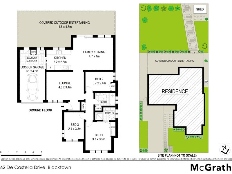 62 De Castella Drive, Blacktown NSW 2148 Floorplan