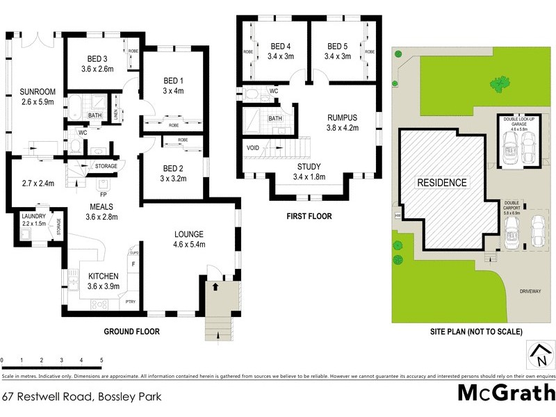 67 Restwell Road, Bossley Park NSW 2176 Floorplan