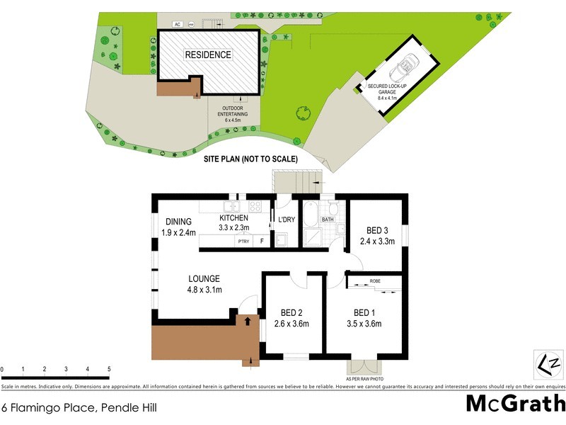 6 Flamingo Place, Pendle Hill NSW 2145 Floorplan