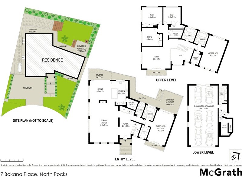 7 Bokana Place, North Rocks NSW 2151 Floorplan