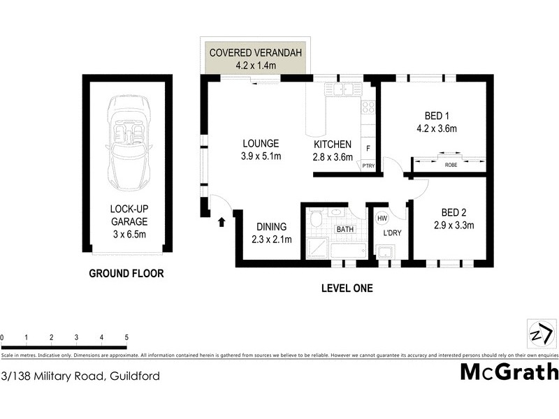 3/138 Military Road, Guildford NSW 2161 Floorplan