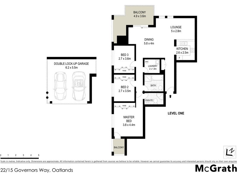 22/15 Governors Way, Oatlands NSW 2117 Floorplan