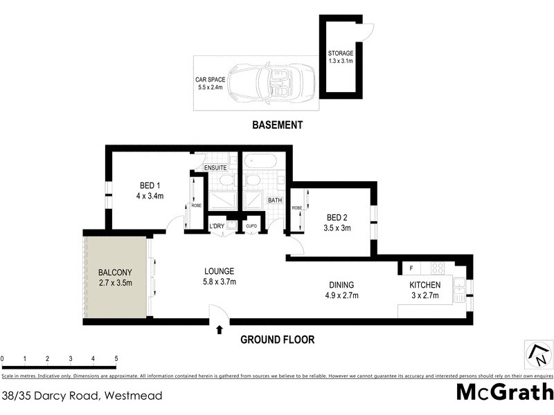 38/35 Darcy Road, Westmead NSW 2145 Floorplan