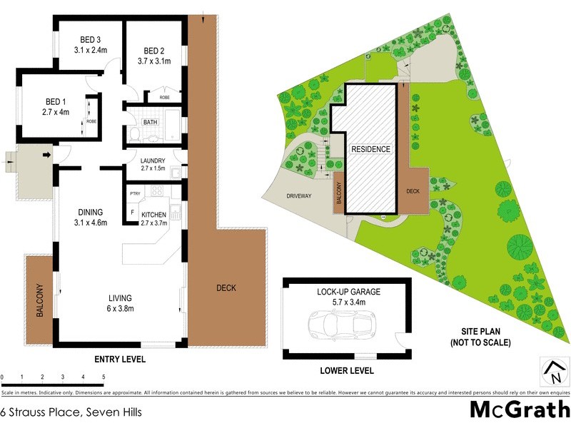 6 Strauss Place, Seven Hills NSW 2147 Floorplan
