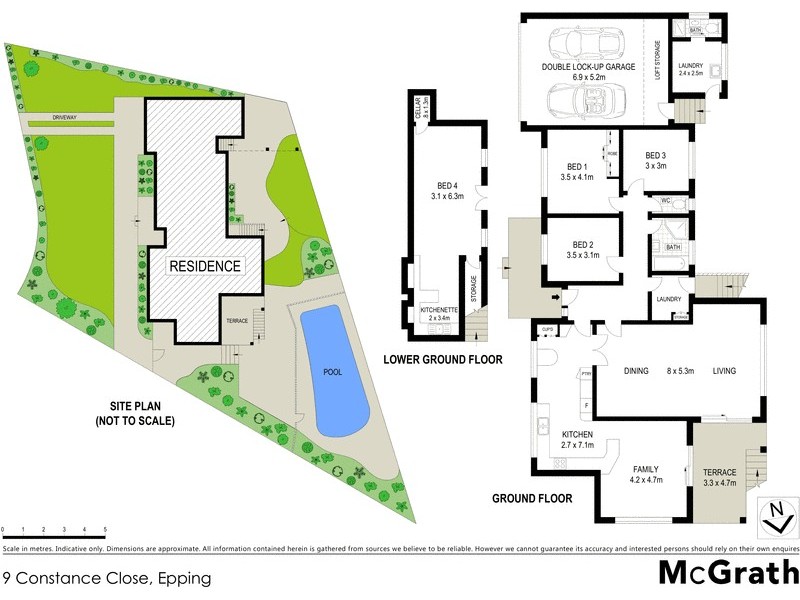 9 Constance Close, Epping NSW 2121 Floorplan