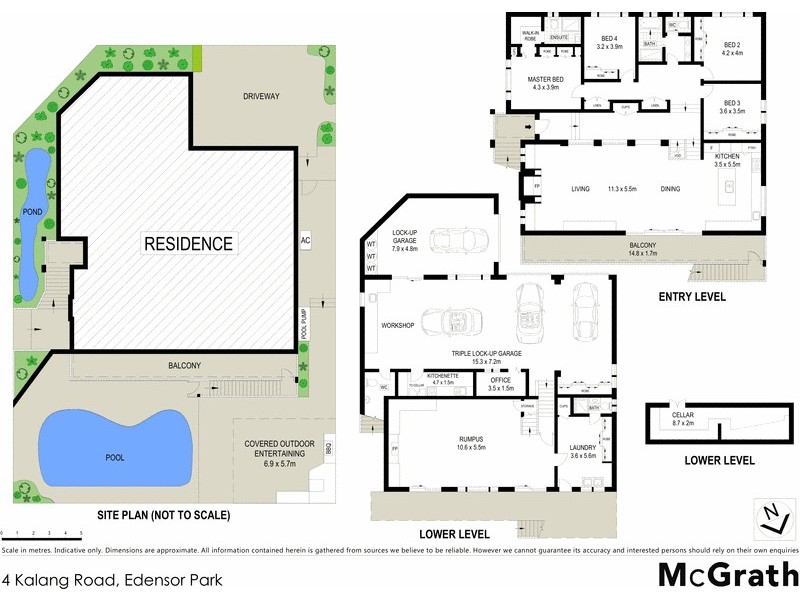 4 Kalang Road, Edensor Park NSW 2176 Floorplan