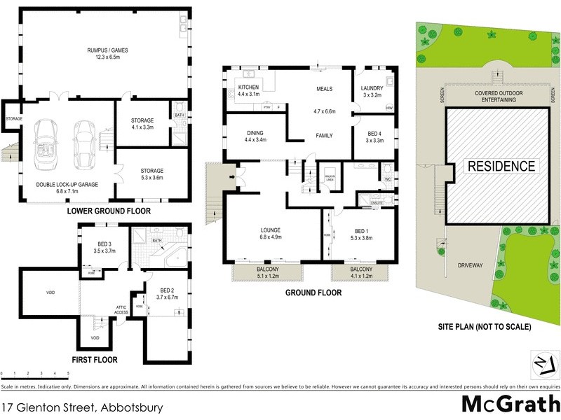17 Glenton Street, Abbotsbury NSW 2176 Floorplan