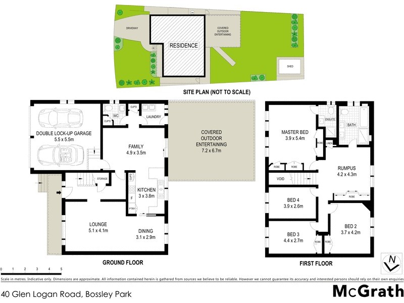 40 Glen Logan Road, Bossley Park NSW 2176 Floorplan