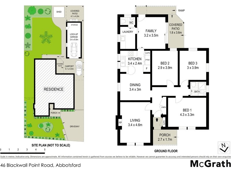 46 Blackwall Point Road, Abbotsford NSW 2046 Floorplan