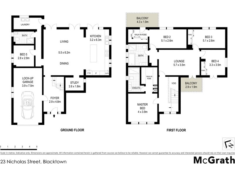 23 Nicholas Street, Blacktown NSW 2148 Floorplan