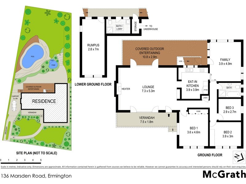 136 Marsden Road, Ermington NSW 2115 Floorplan
