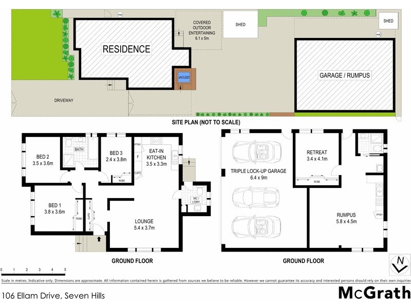 106 Ellam Drive, Seven Hills NSW 2147 Floorplan