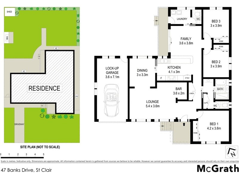 47 Banks Drive, St Clair NSW 2759 Floorplan