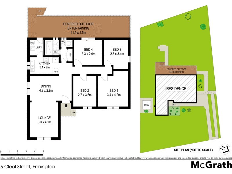 6 Cleal Street, Ermington NSW 2115 Floorplan