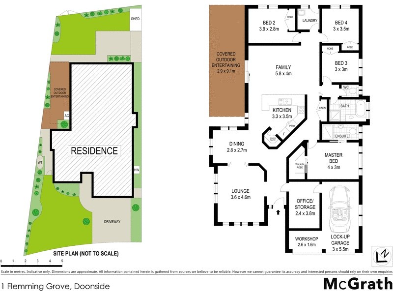 1 Flemming Grove, Doonside NSW 2767 Floorplan