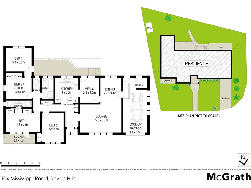 104 Mississippi Road, Seven Hills NSW 2147 Floorplan