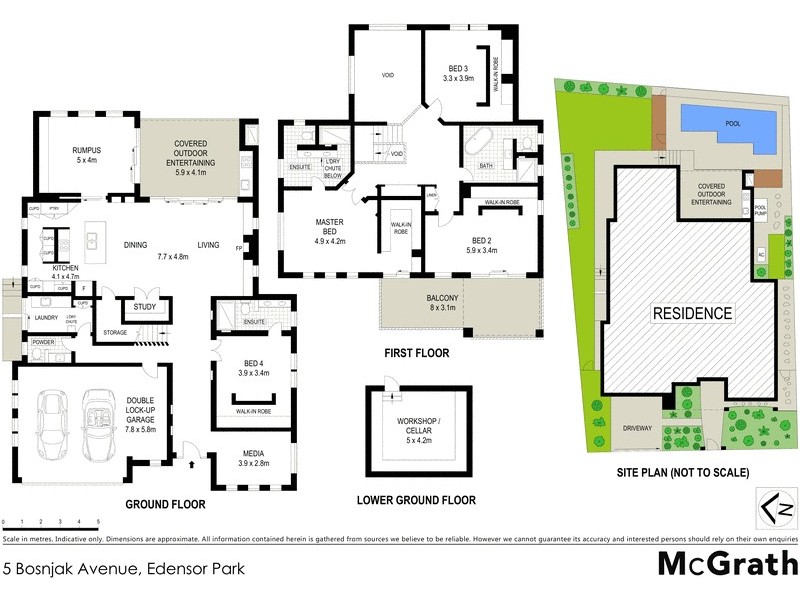 5 Bosnjak Avenue, Edensor Park NSW 2176 Floorplan