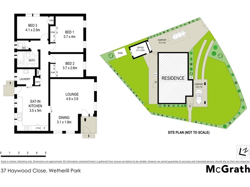 37 Haywood Close, Wetherill Park NSW 2164 Floorplan