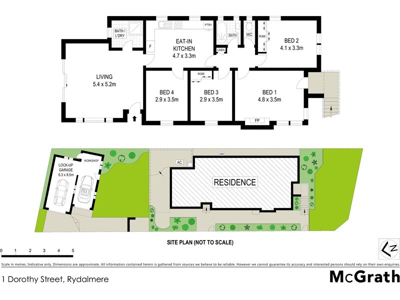 1 Dorothy Street, Rydalmere NSW 2116 Floorplan