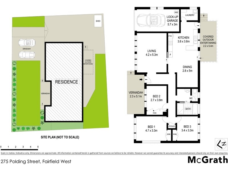 275 Polding Street, Fairfield West NSW 2165 Floorplan