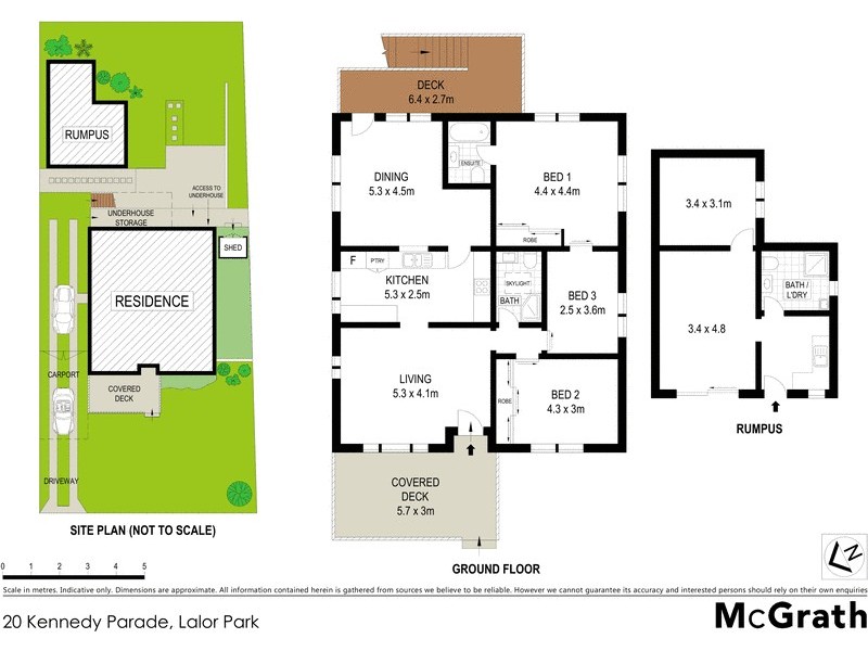 20 Kennedy Parade, Lalor Park NSW 2147 Floorplan