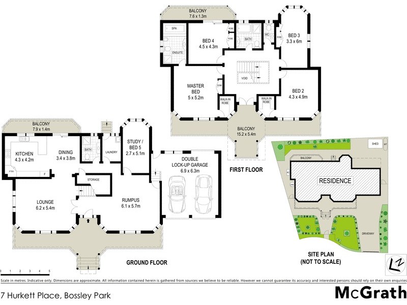 7 Hurkett Place, Bossley Park NSW 2176 Floorplan