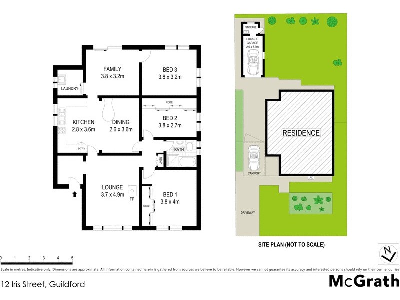 12 Iris Street, Guildford NSW 2161 Floorplan
