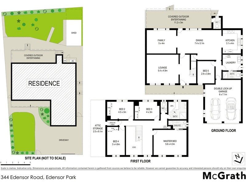344 Edensor Road, Edensor Park NSW 2176 Floorplan