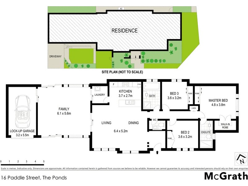 16 Paddle Street, The Ponds NSW 2769 Floorplan