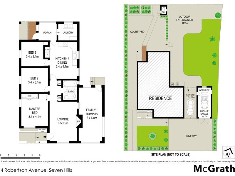 4 Robertson Avenue, Seven Hills NSW 2147 Floorplan