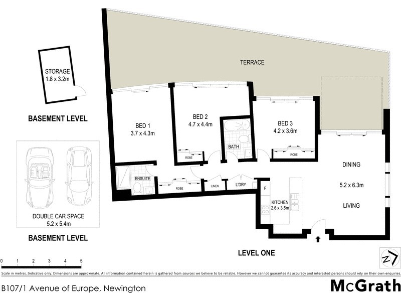 B107/1 Avenue of Europe, Newington NSW 2127 Floorplan