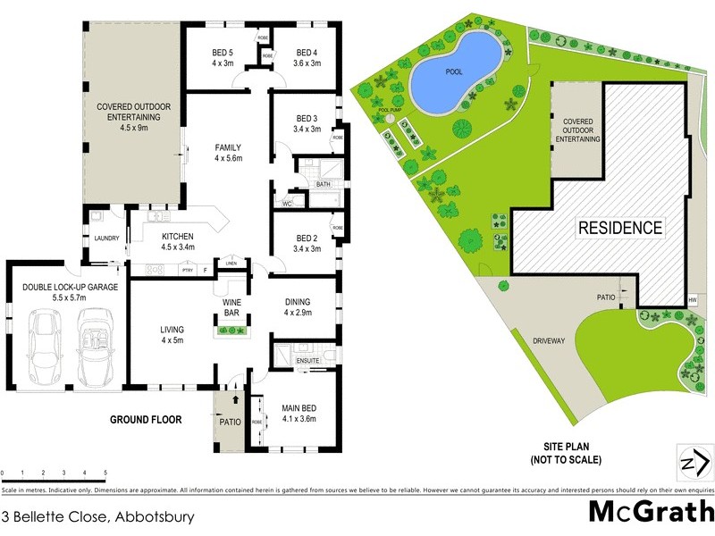 3 Bellette Close, Abbotsbury NSW 2176 Floorplan