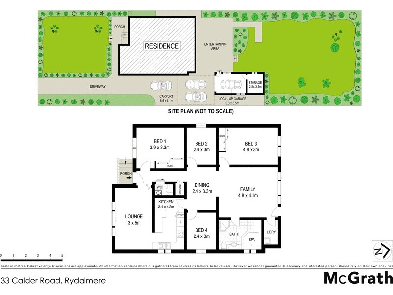33 Calder Road, Rydalmere NSW 2116 Floorplan