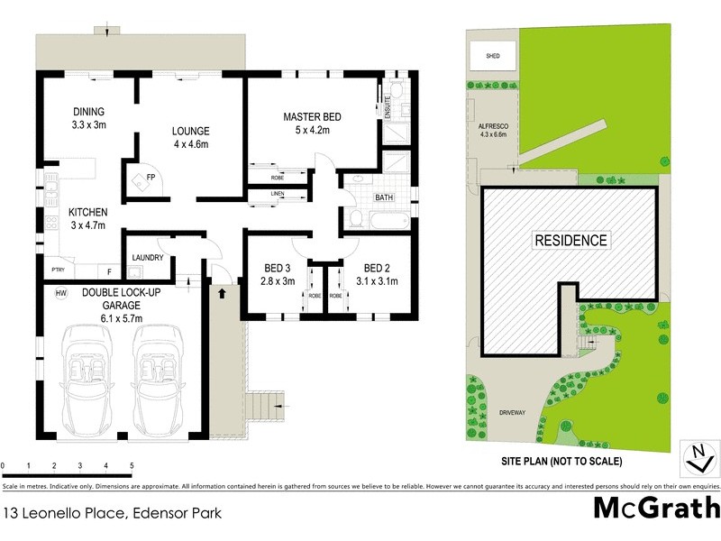 13 Leonello Place, Edensor Park NSW 2176 Floorplan