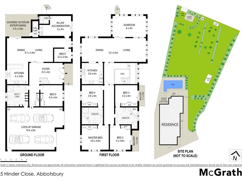 5 Hinder Close, Abbotsbury NSW 2176 Floorplan