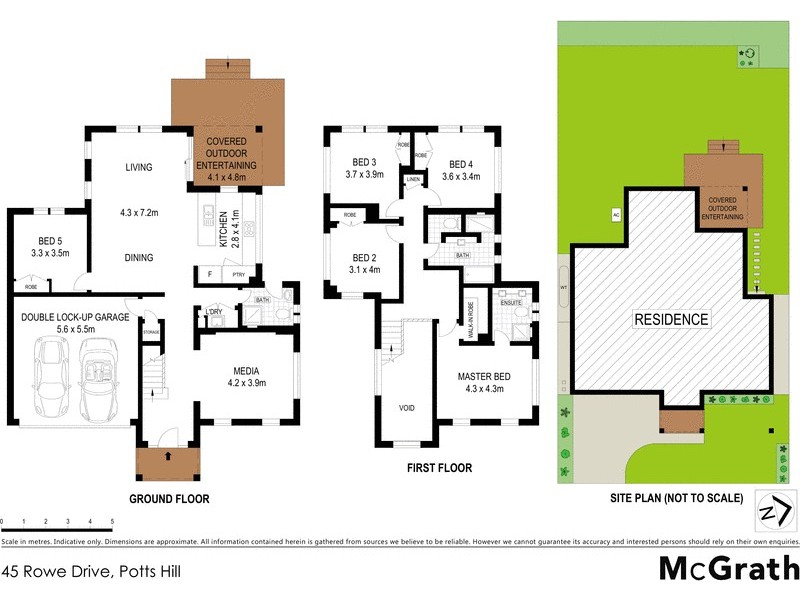 45 Rowe Drive, Potts Hill NSW 2143 Floorplan