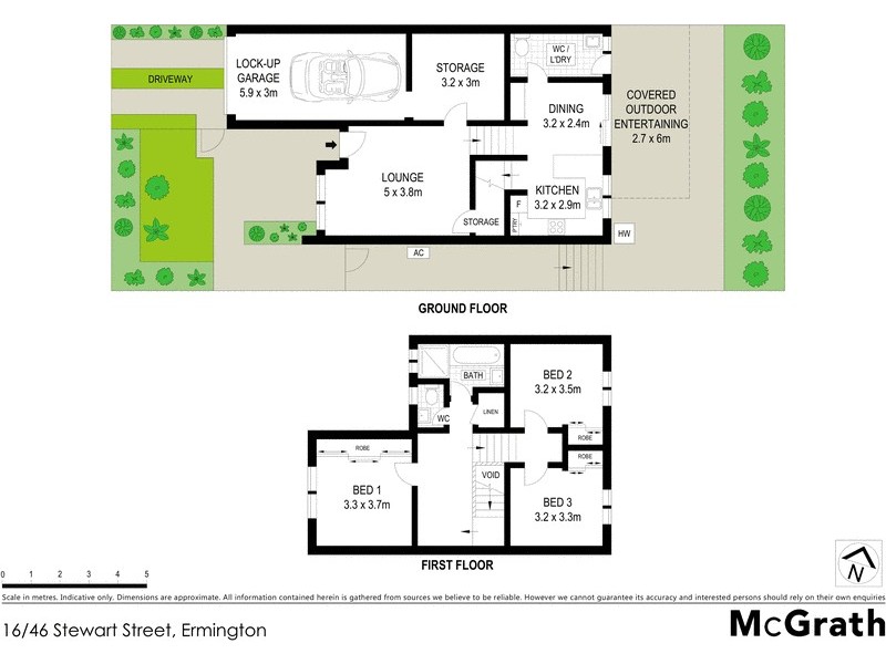 16/46 Stewart Street, Ermington NSW 2115 Floorplan