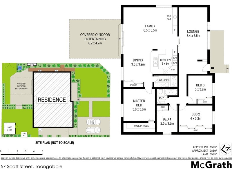 57 Scott Street, Toongabbie NSW 2146 Floorplan
