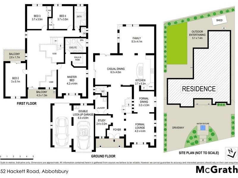52 Hackett Road, Abbotsbury NSW 2176 Floorplan
