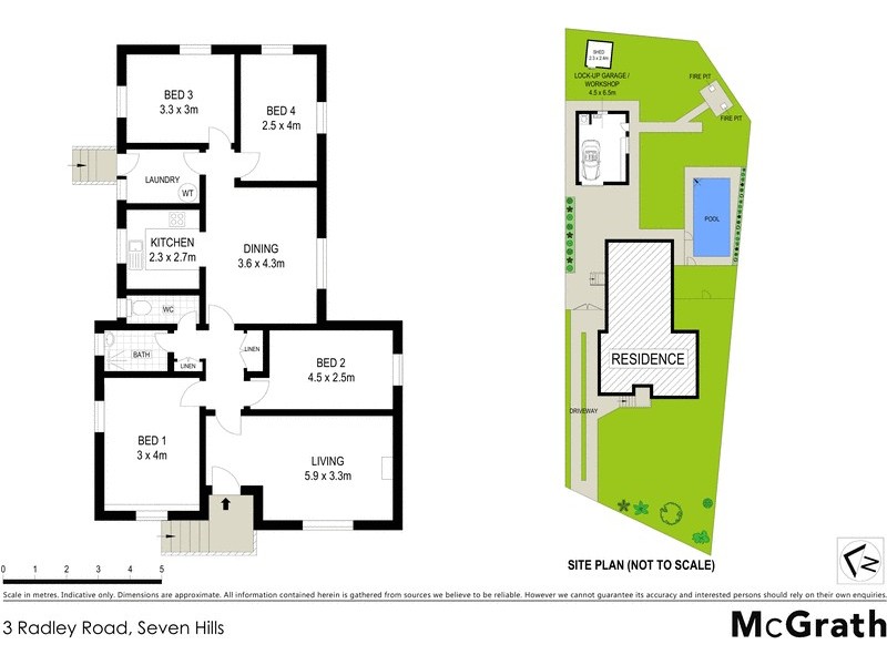 3 Radley Road, Seven Hills NSW 2147 Floorplan